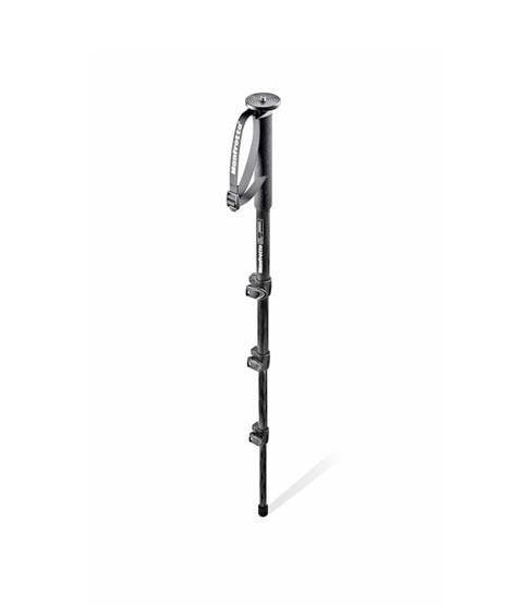 iShopping - Manfrotto Compact 4 Sections Carbon Fiber Monopod Black (MM294C4)
