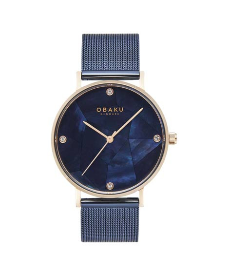 iShopping - Obaku Mosaik Ocean Watch For Women's (V268LXVLML)