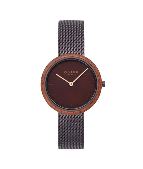 iShopping - Obaku Trae Lille Watch For Women Brown (V245LXNNMN)