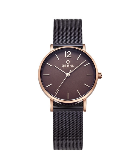 iShopping - Obaku Mark Lille Women's Watch Walnut (V197LXVNMN)