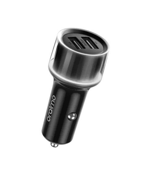 iShopping - Oraimo Highway 15 15.5W Dual USB Car Charger Black (OCC-1152D)