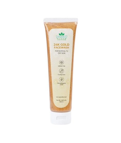 iShopping - Organic Bloom 24k Gold Skincare Face Wash 100ml