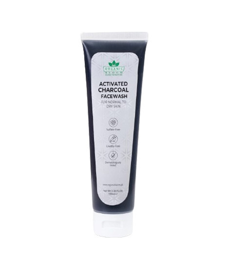 iShopping - Organic Bloom Activated Charcoal Facewash - 100ml