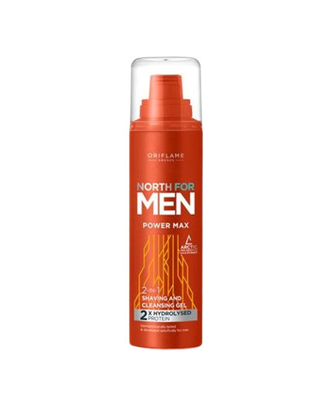 iShopping - Oriflame North For Men Power Max Shaving And Cleansing Gel - 200ml (38612)