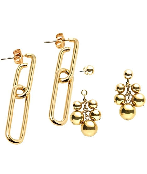 iShopping - Oriflame Odette Chain Earrings With Exotics Earrings Deal Pack