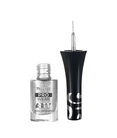 iShopping - Oriflame The One Pro Wear Art Lacquer Nail Polish Silver Metallic - 5ml (41241)