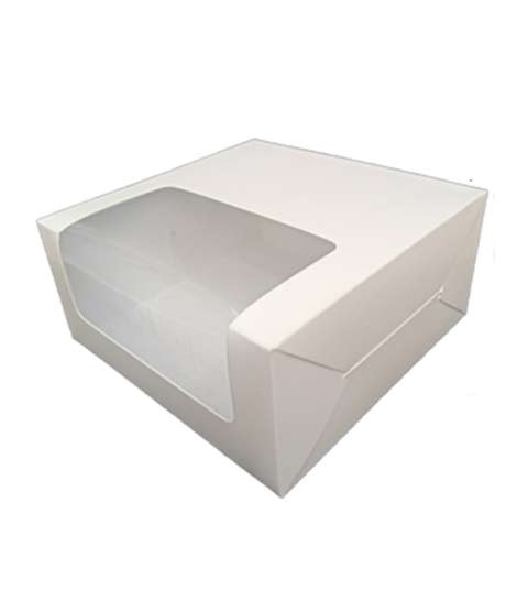 iShopping - Packzypk Cake Box For 8x8x4 White (Pack of 20)