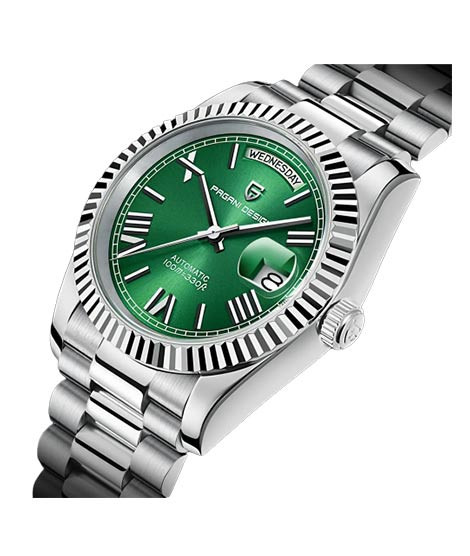 iShopping - Pagani Design Oyster Watch For Men's Silver (PD-1752-4)