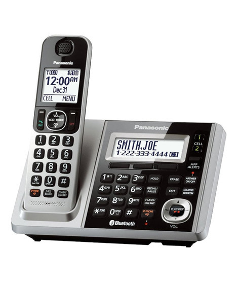 iShopping - Panasonic Dect 6.0-1-Handset Landline Telephone (KX-TGF370S)