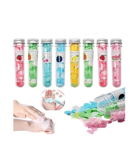 iShopping - Ayesha's Collection Flower Paper Soap Bottle - Pack of 1