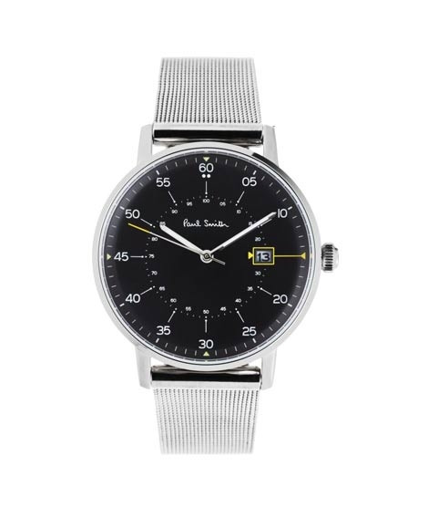iShopping - Paul Smith Gauge Mesh Bracelet Unisex Watch Silver (P10131)