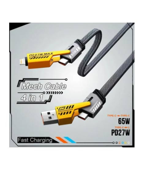 iShopping - 4 in 1 65W Fast Charging Data Cable