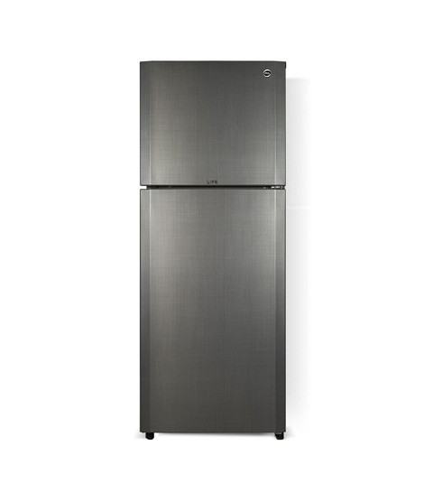 iShopping - PEL Life Pro Freezer-On-Top Refrigerator 9 Cu Ft - Metallic Texture Grey (PRLP-2550)
