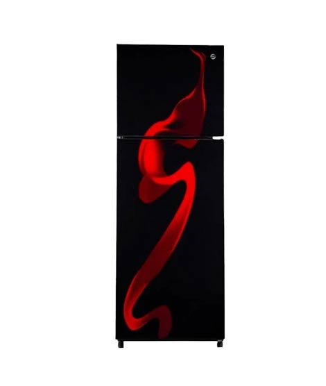 iShopping - PEL Glass Door Freezer-On-Top Refrigerator 9 Cu Ft Red Blaze (PRGD-21870)