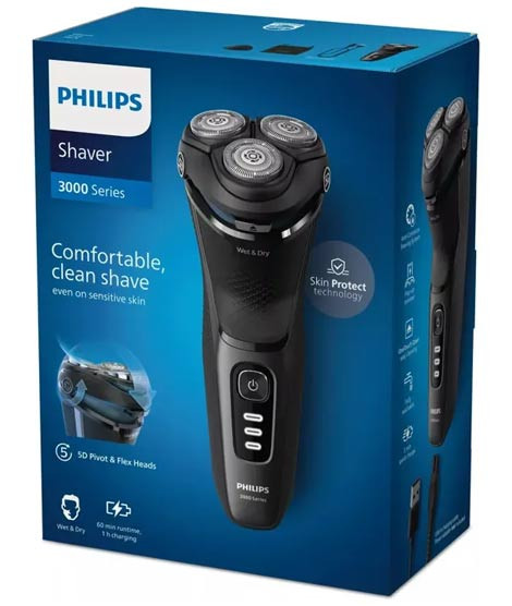 iShopping - Philips Wet & Dry Electric Shaver (S3244/12)