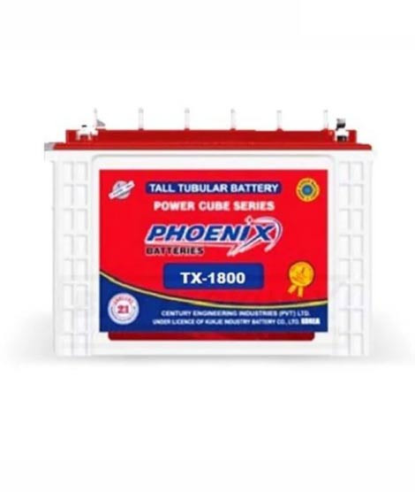 iShopping - Phoenix Battery Tall Tubular Battery (TX-1800)