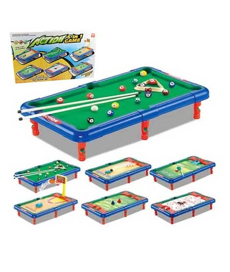 iShopping - Planet X 6 In 1 Action Sports Tabletop Game For Kids (PX-11264)