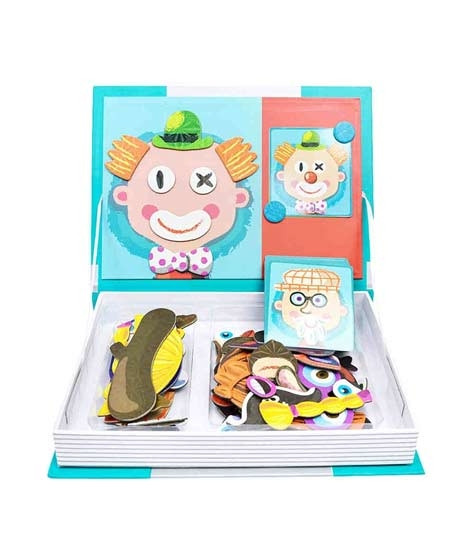 iShopping - Planet X Clown Face Magnetic Puzzle Book (PX-10750)