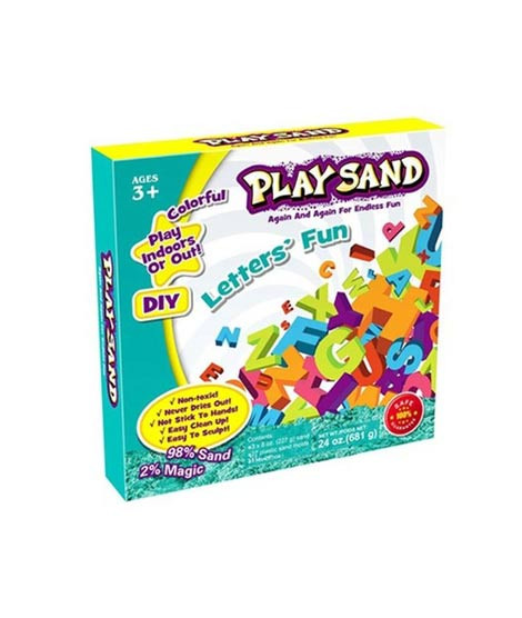 iShopping - Planet X Play Sand - A To Z Letters Fun (PX-9642)