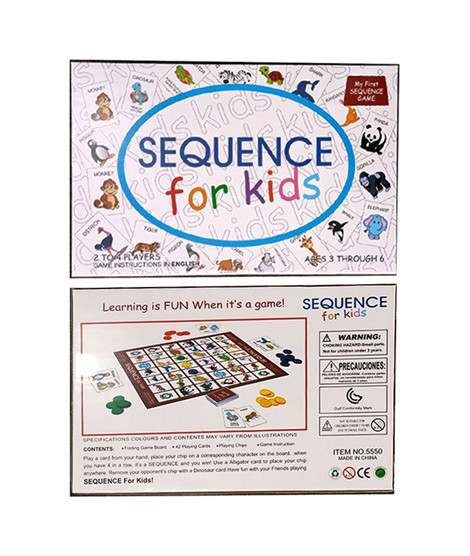 iShopping - Planet X Sequence Rectangular Box Board Game (PX-11406)