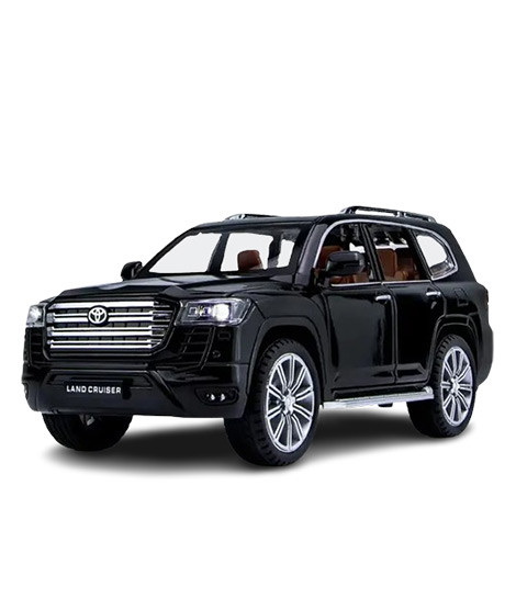 iShopping - Planet X Toyota Land Cruiser V8 Model Car Black (PX-11921)