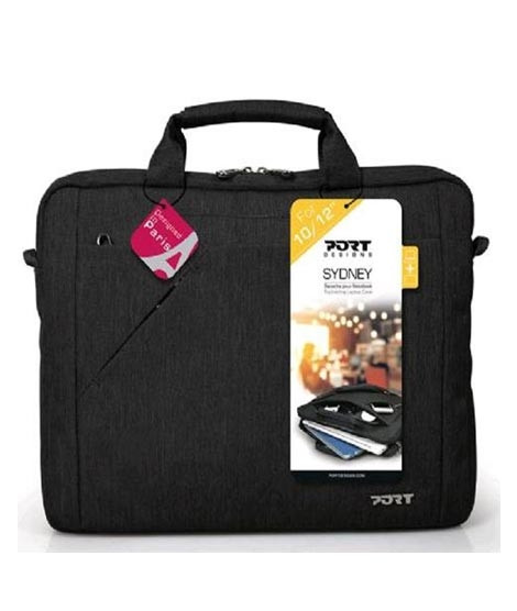 iShopping - Port Sydney 15.6" Shoulder Bag For Laptop Black (135072)
