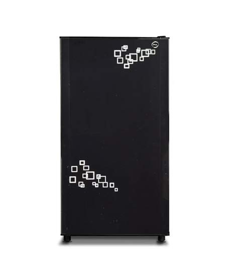 iShopping - PEL Room Series Single Glass Door Refrigerator 5 Cu Ft Pattern Mirror Impression (PRGD-1400)