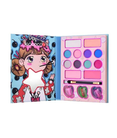 iShopping - Planet X 15 Colors Cute Cartoon Pattern Eyeshadow Palette For Kids (PX-12197)