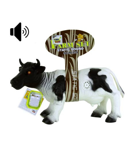 iShopping - Planet X Soft Rubber Farm Cow Action Figure Toy (PX-11986)