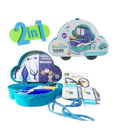 iShopping - Planet X 2 in 1 Happy Times Doctor Theme Car Set (PX-11764)