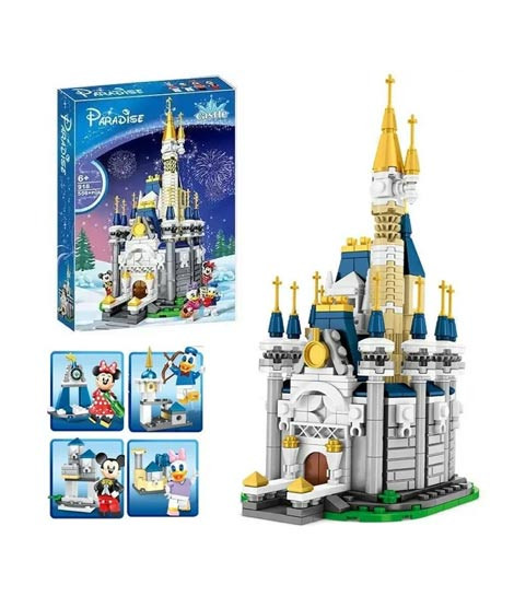iShopping - Planet X Disney Land Castle Paradise Building Blocks Set Toy For Kids (PX-12046)