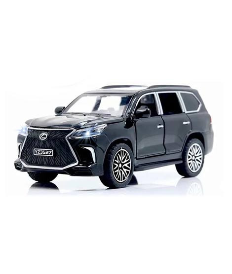 iShopping - Planet X Lexus Land Cruiser Prado Mini Die Cast Car Black (PX-12055)