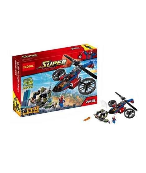 iShopping - Planet X Spiderman Lego Building Blocks For Kids (PX-9444)