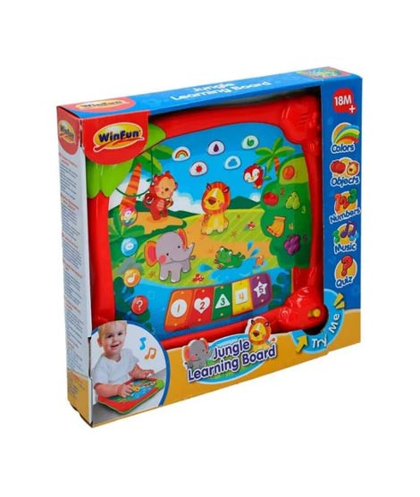 iShopping - WinFun Jungle Learning Board For Kids (PX-11809)