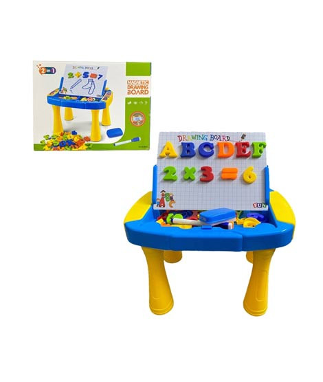 iShopping - Planet X 2 in 1 Magnetic Learning Case with Table Toys for Kids (PX-12250)