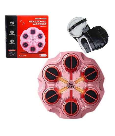 iShopping - Planet X Hexagonal Warrior Music Boxing Gloves Set - (PX-12241)