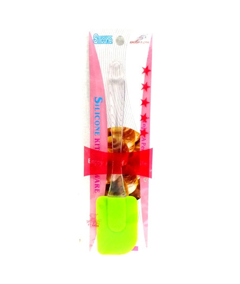 iShopping - Quickshopping Silicone Spatula With Glass Handle Green