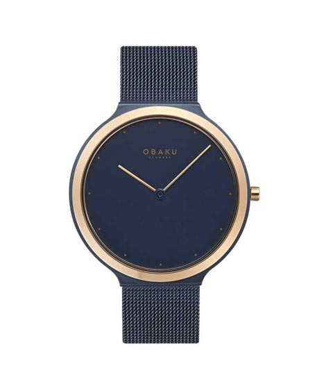 iShopping - Obaku Denmark Watch For Men Blue (V269GXSLML)