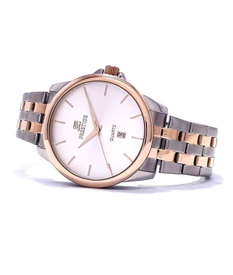 iShopping - Prestige Quartz Watch For Men Two Tone (P3432M-11)