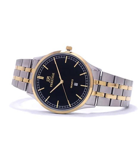 iShopping - Prestige Quartz Watch For Men Two Tone (P3585M-06)