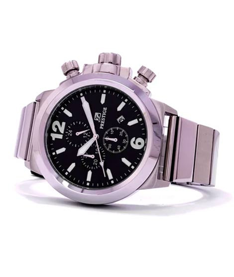 iShopping - Prestige Watch For Men Silver (P3613M-02)