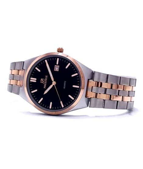 iShopping - Prestige Quartz Watch For Men Two Tone (P3643M-10)