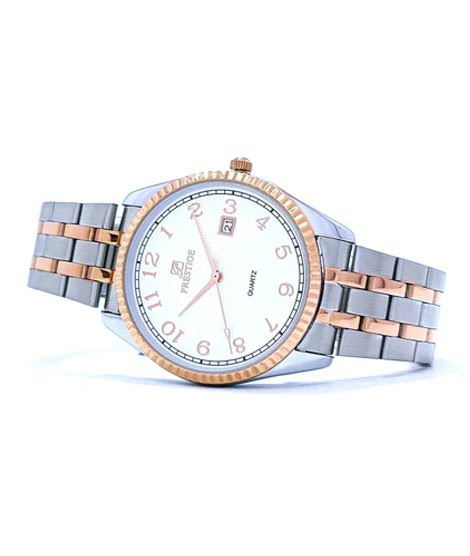 iShopping - Prestige Quartz Watch For Men Two Tone (P3647M-11)