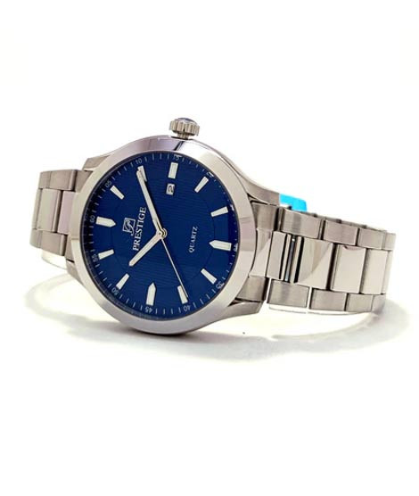 iShopping - Prestige Quartz Watch For Men Silver (P3673M-03)