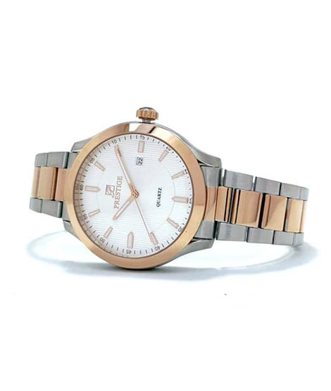 iShopping - Prestige Quartz Watch For Men Two Tone (P3673M-11)