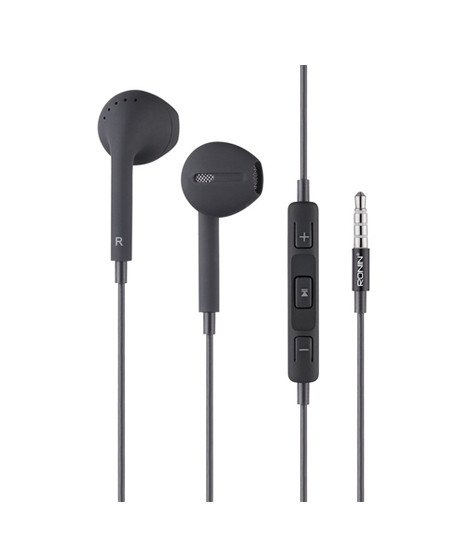 iShopping - Ronin In-Ear Earphones Black (R-5)