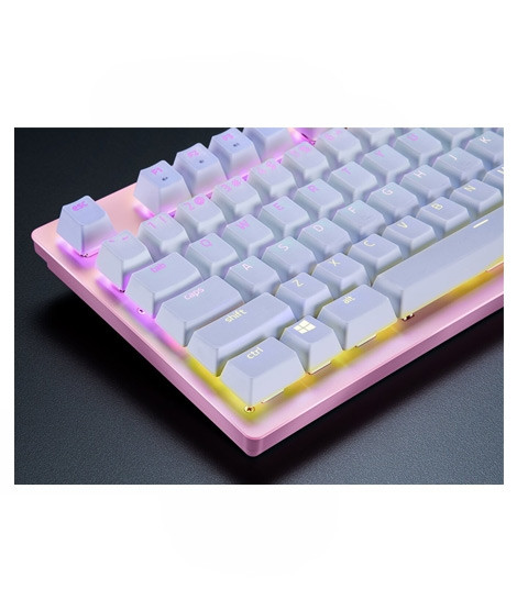 iShopping - Razer Backlight Compatible PBT Keycap Upgrade Set Mercury White