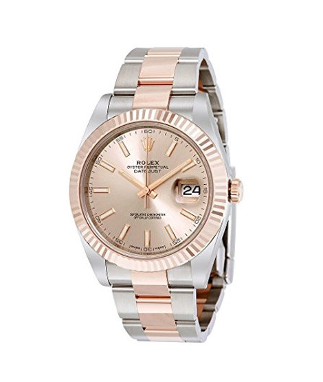 iShopping - Rolex Datejust 41 Men's Watch Rose Gold (126331SNSO)