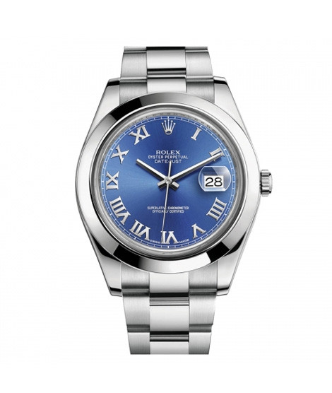 iShopping - Rolex Datejust II 41 Men's Watch Silver (116300-BLRO)