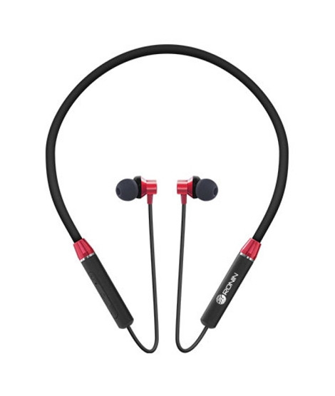 iShopping - Ronin Flexible Wireless Neckband Earphones Red (R-360)